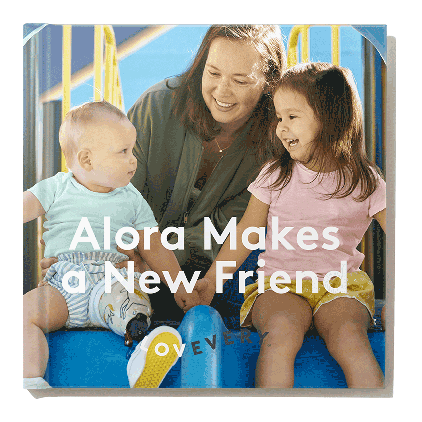 ‘Alora Makes a New Friend’ Hardcover Book