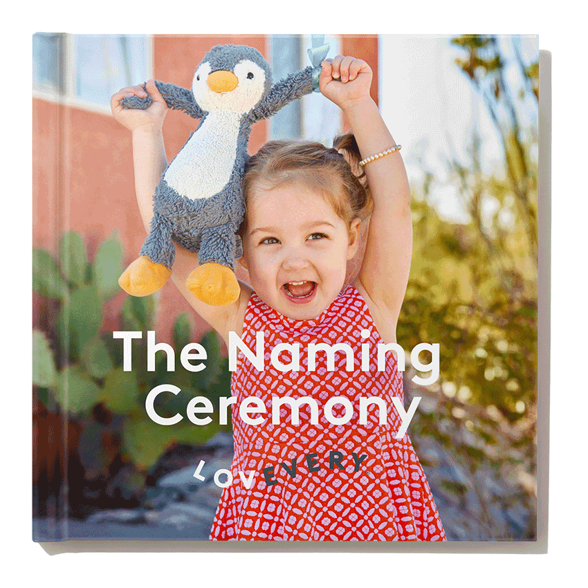 ‘The Naming Ceremony’ Hardcover Book